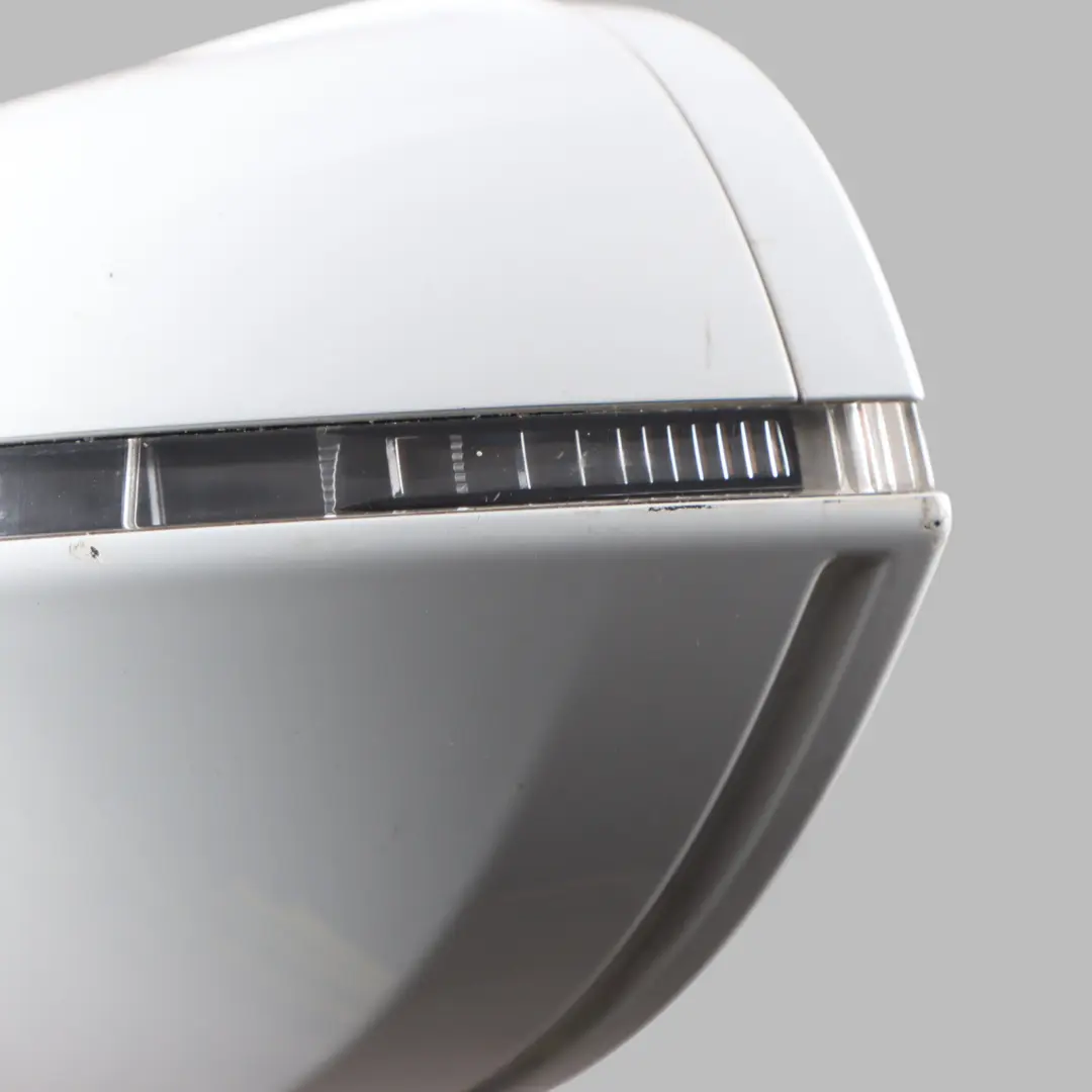Audi A7 4G Door Wing Mirror Heated Right O/S Glacier White - S9R - SKU RHD-4G8858532G-MGW - Part number 4G8858532G