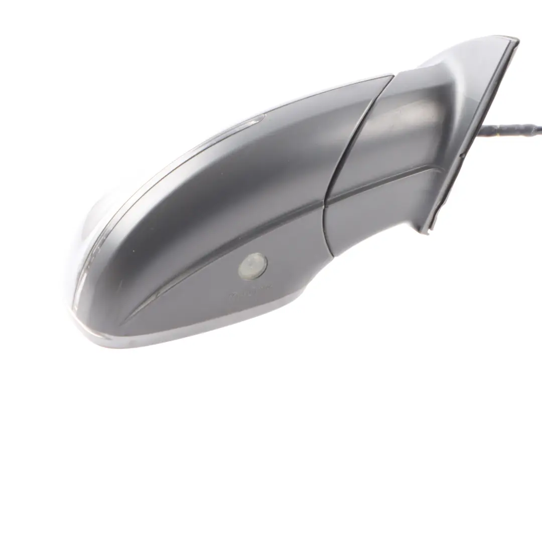 Audi Q7 4L Front Mirror Wing Door Electric Power Right O/S Graphite Grey - M7W - SKU RHD-4L2857410BE-GGR - Part number 4L2857410BE