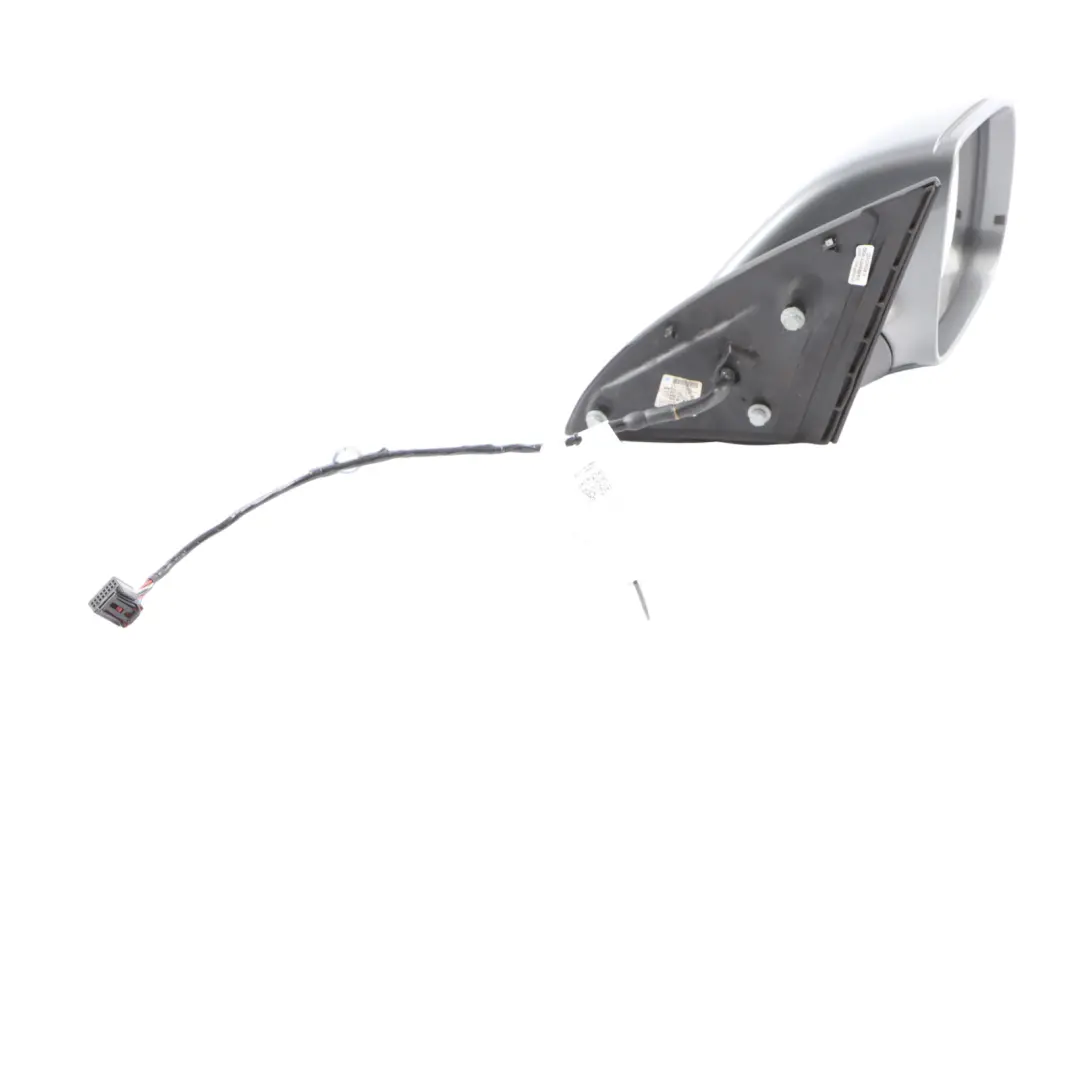 Audi Q7 4L Front Mirror Wing Door Electric Power Right O/S Graphite Grey - M7W - SKU RHD-4L2857410BE-GGR - Part number 4L2857410BE