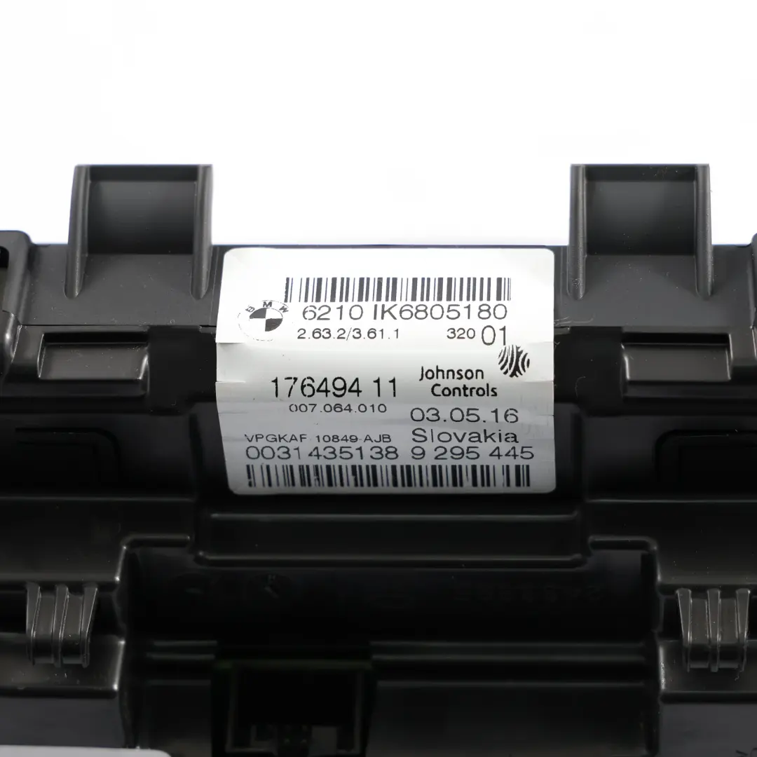  Speedo Clocks BMW F20 F21 LCI F45 F46 Petrol Instrument Cluster Manual - SKU RHD-6805180 - Part number 6805180
