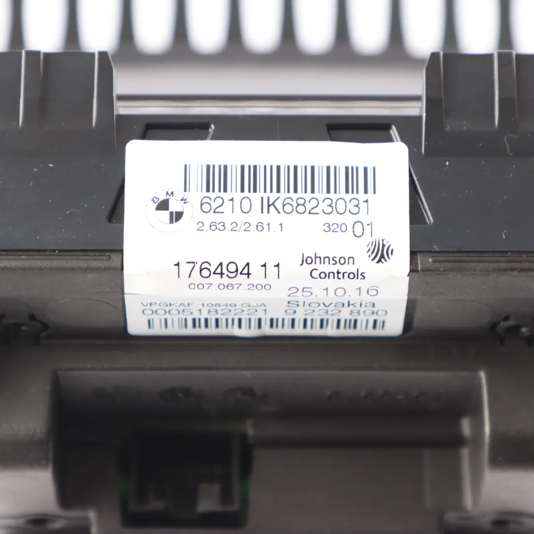  Instrument Cluster BMW X3 F25 X4 F26 Diesel Speedo Meter Clocks AUTOMATIC - SKU RHD-6843042-1 - Part number 6843042