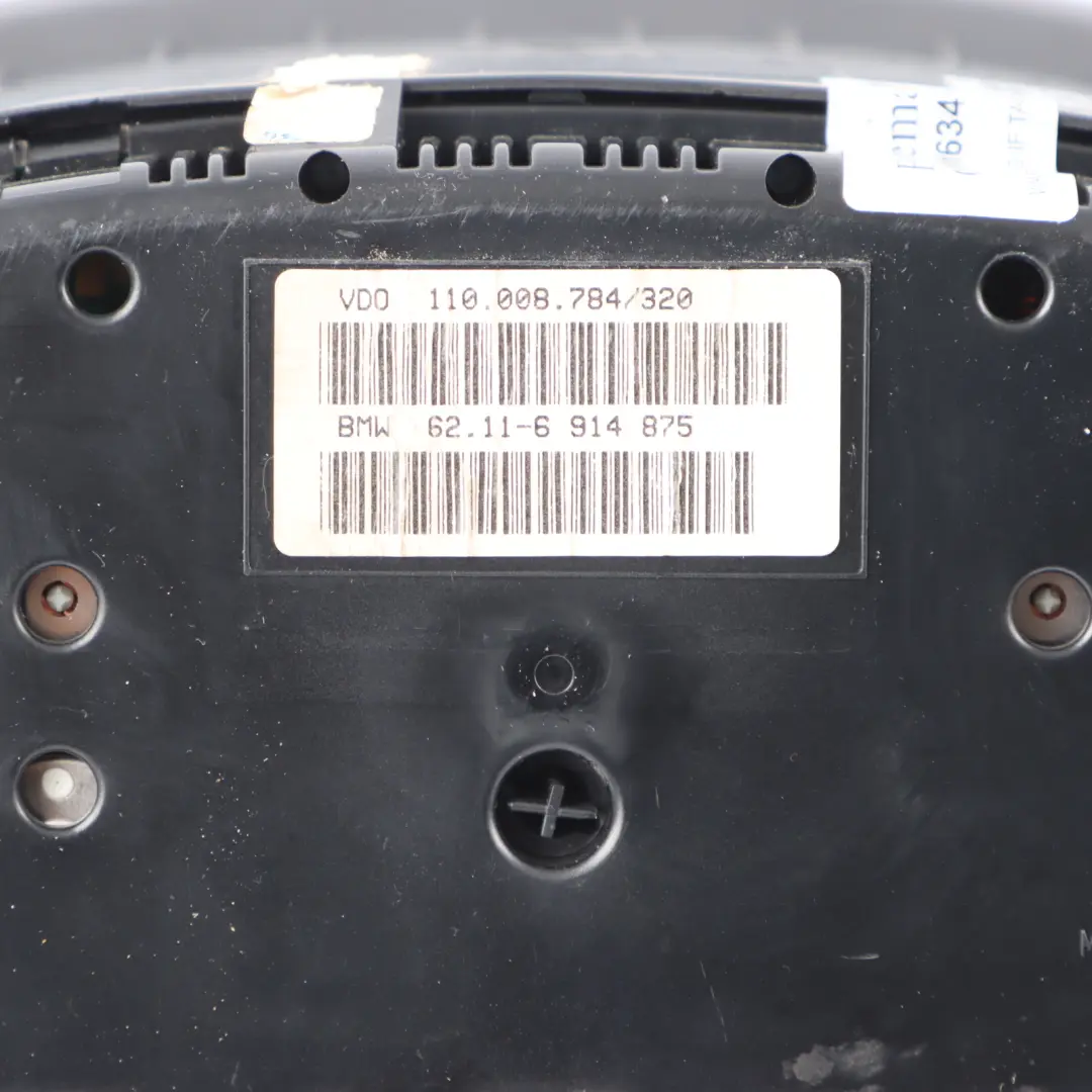 M54 Instrument Cluster Speedo Clocks Speedometer to BMW X5 E53 3.0i with Part number 6914875 BMW X5 E53 3.0i M54 Instrument Cluster Speedo Clocks Speedometer - SKU rhd-6914875 - Part number 6914875