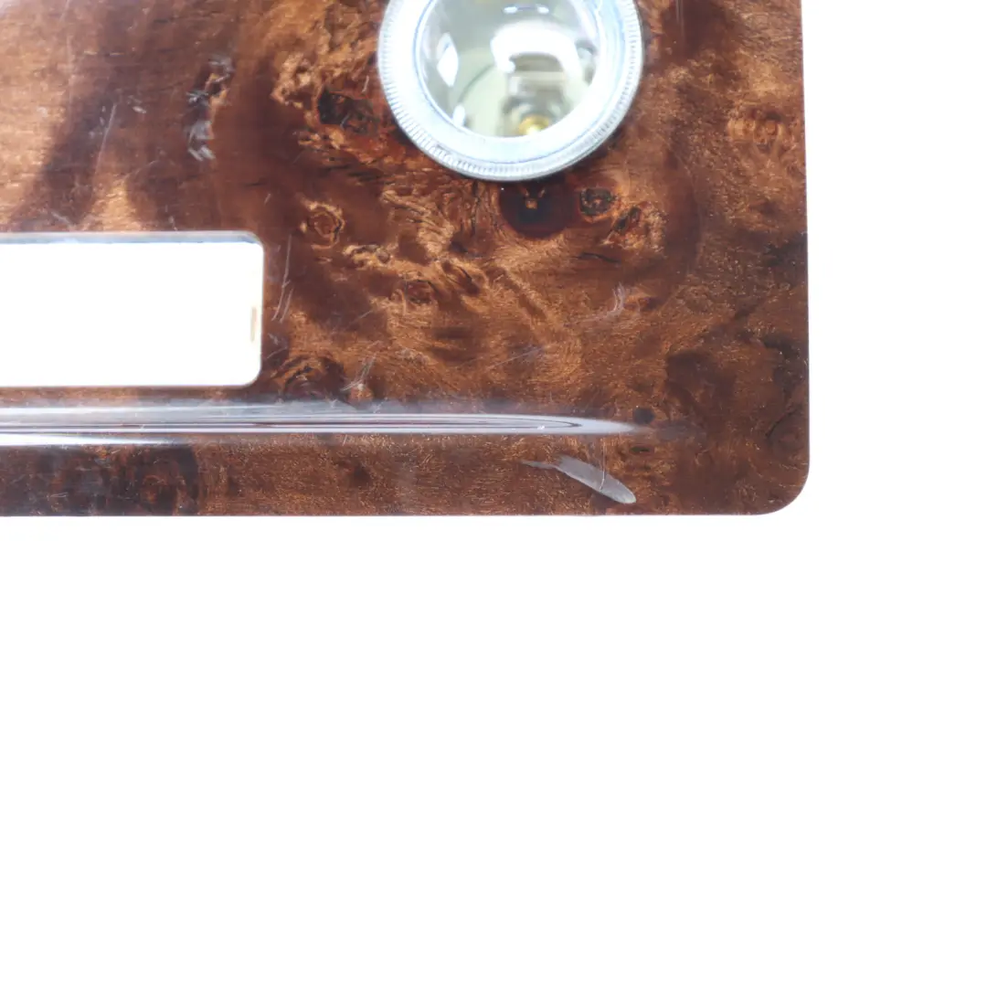 BMW 5 E60 E61 LCI Set Decor Strip Dash Interior Trim Cover Dark Wood Dunkel - SKU rhd-6974722-1 - Part number 6974722