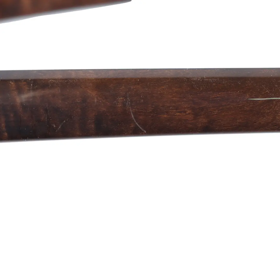 Trim BMW E60 E61 LCI 3 Set Decor Strip Interior Cover Dark Wood Dunkel to Dash with Part number 6974722 Dash Trim BMW E60 E61 LCI 3 Set Decor Strip Interior Cover Dark Wood Dunkel - SKU rhd-6974722-3 - Part number 6974722