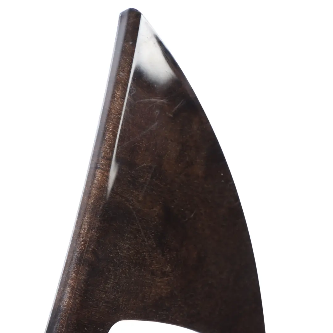 Trim BMW E60 E61 LCI 3 Set Decor Strip Interior Cover Dark Wood Dunkel to Dash with Part number 6974722 Dash Trim BMW E60 E61 LCI 3 Set Decor Strip Interior Cover Dark Wood Dunkel - SKU rhd-6974722-3 - Part number 6974722