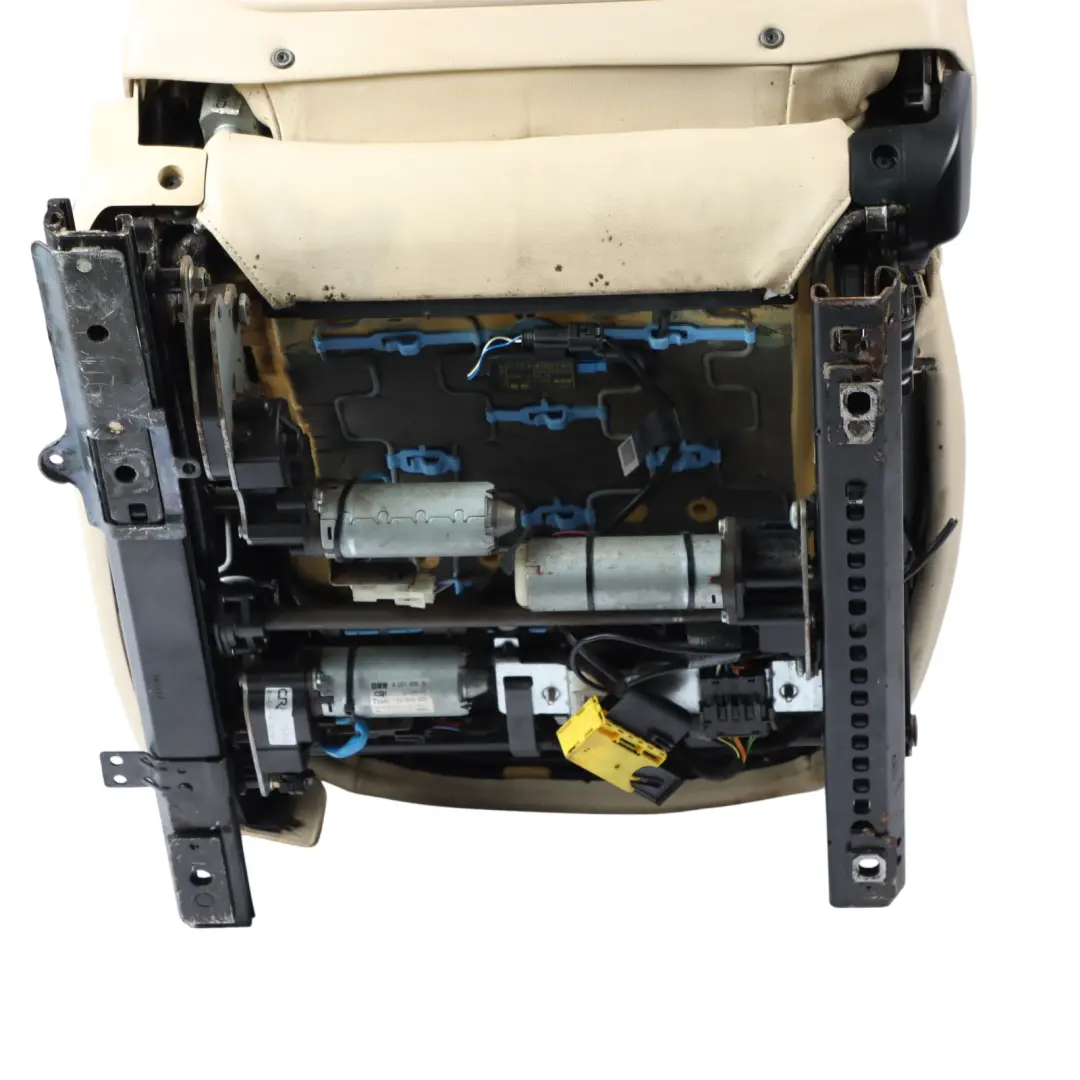 BMW E64 Cabrio Front Seat Left N/S Interior Memory Leather Cream Beige - SKU RHD-7127579-1 - Part number 7127579