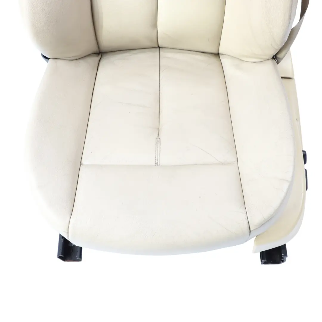 Front Seat Left N/S Interior Memory Leather Cream Beige to BMW E64 Cabrio with Part number 7127579 BMW E64 Cabrio Front Seat Left N/S Interior Memory Leather Cream Beige - SKU RHD-7127579-1 - Part number 7127579