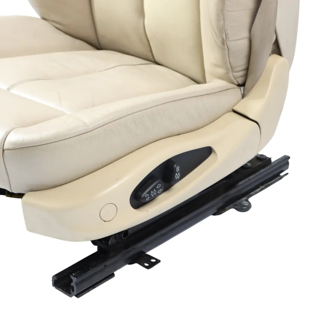 Front Seat Left N/S Interior Memory Leather Cream Beige to BMW E64 Cabrio with Part number 7127579 BMW E64 Cabrio Front Seat Left N/S Interior Memory Leather Cream Beige - SKU RHD-7127579-1 - Part number 7127579
