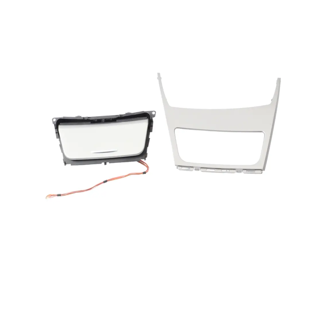 BMW 1 Series 14 E87 Decor Strip Trim Set Dash Dashboard Gear Titan Silver Matt - SKU rhd-7129144-14 - Part number 7129144