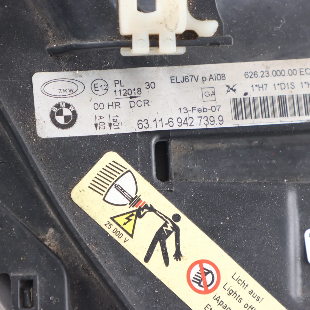 Bi-Xenon Headlight Headlamp Driver Side Lamp Light Left N/S 6942739 to BMW E90 with Part number 7161673 BMW E90 Bi-Xenon Headlight Headlamp Driver Side Lamp Light Left N/S 6942739 - SKU rhd-7161673-1 - Part number 7161673