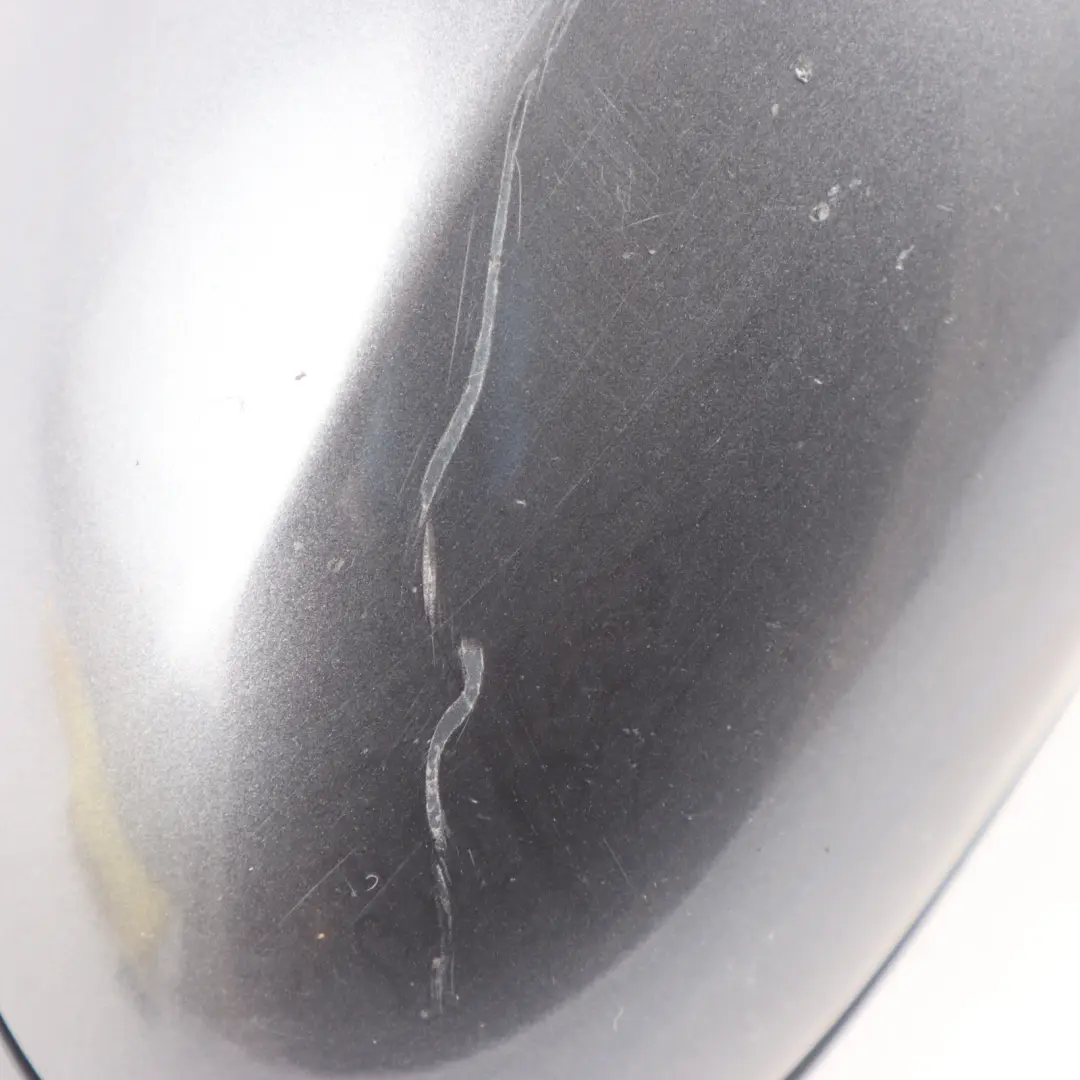 Heated Right Wing Mirror O/S Sparkling Graphite A22 to BMW 1 Series E81 E82 E88 with Part number 7185356 BMW 1 Series E81 E82 E88 Heated Right Wing Mirror O/S Sparkling Graphite A22 - SKU RHD-7185356-SG - Part number 7185356