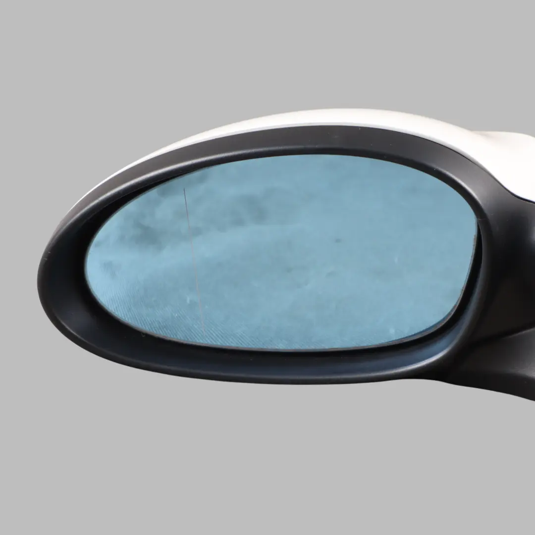 BMW E81 E88 Wing Mirror Heated Left N/S Alpinweiss White - 300 3 Pin - SKU RHD-7185373-AW - Part number 7185373