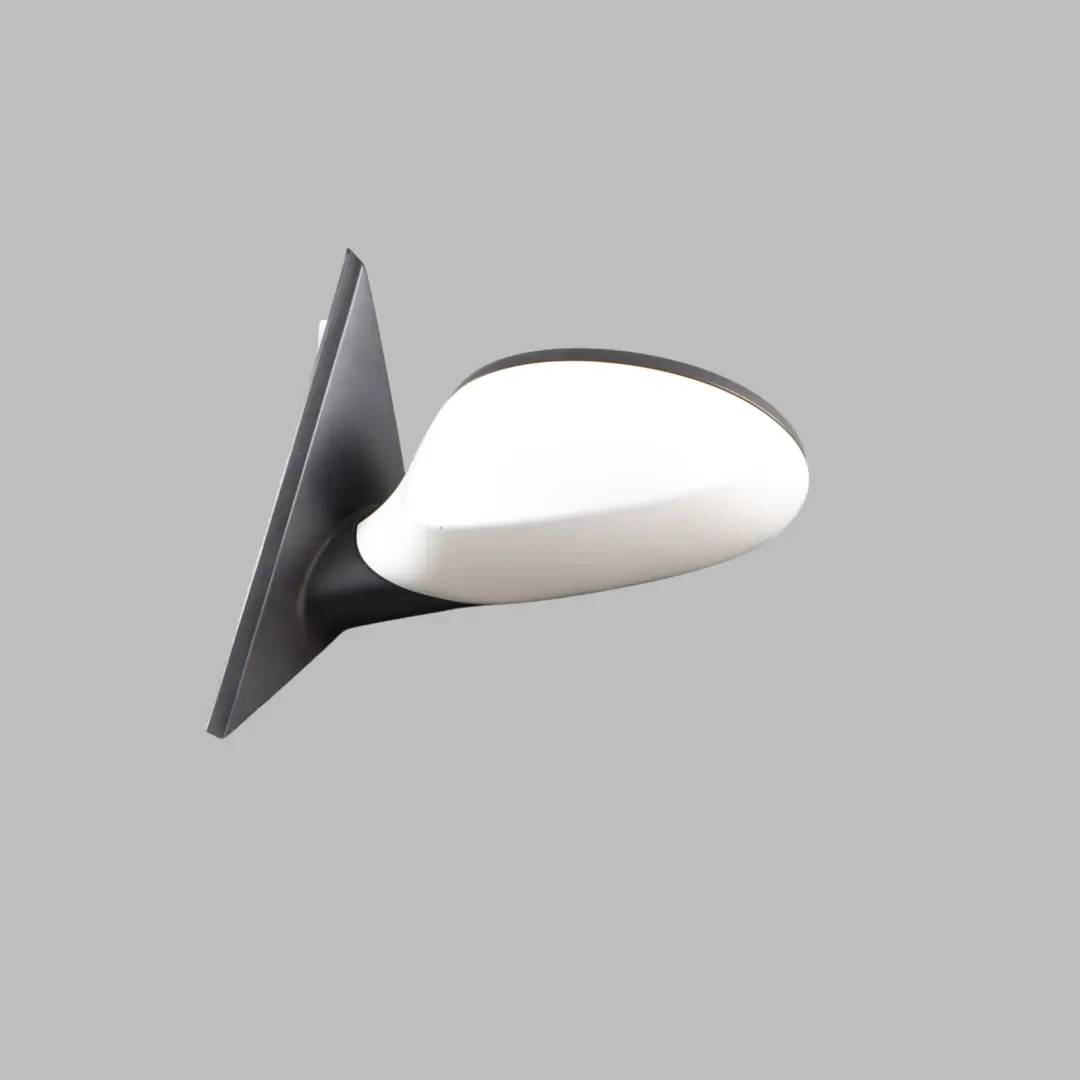 BMW E81 E88 Wing Mirror Heated Left N/S Alpinweiss White - 300 3 Pin - SKU RHD-7185373-AW - Part number 7185373