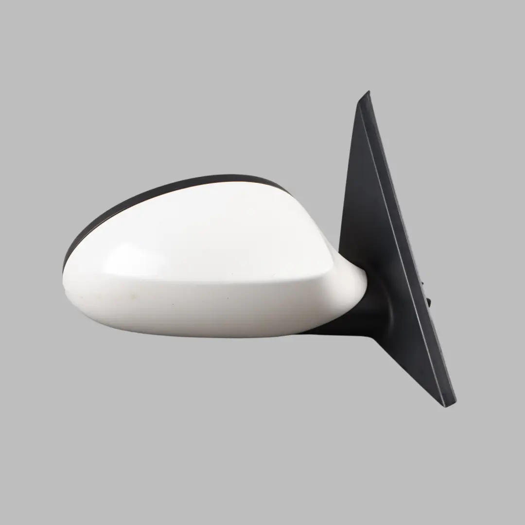 BMW E81 E82 E88 M Sport Power Fold Right Wing Mirror O/S Alpinweiss White - 300 - SKU RHD-7185374-AW - Part number 7185374