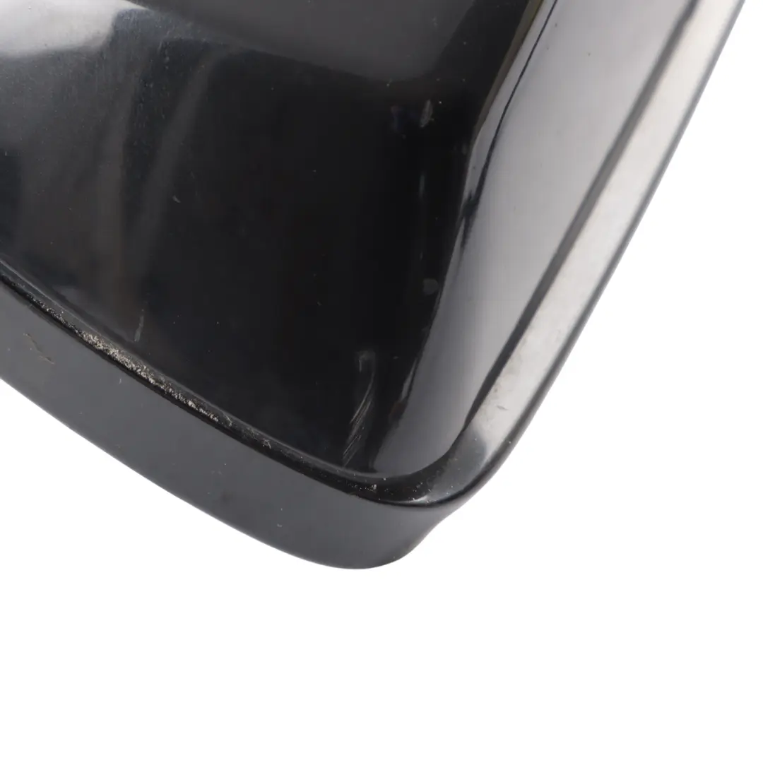 BMW E63 E64 Heated Right Wing Mirror O/S Black Sapphire Metallic - 475 - SKU rhd-7189342-BS - Part number 7189342