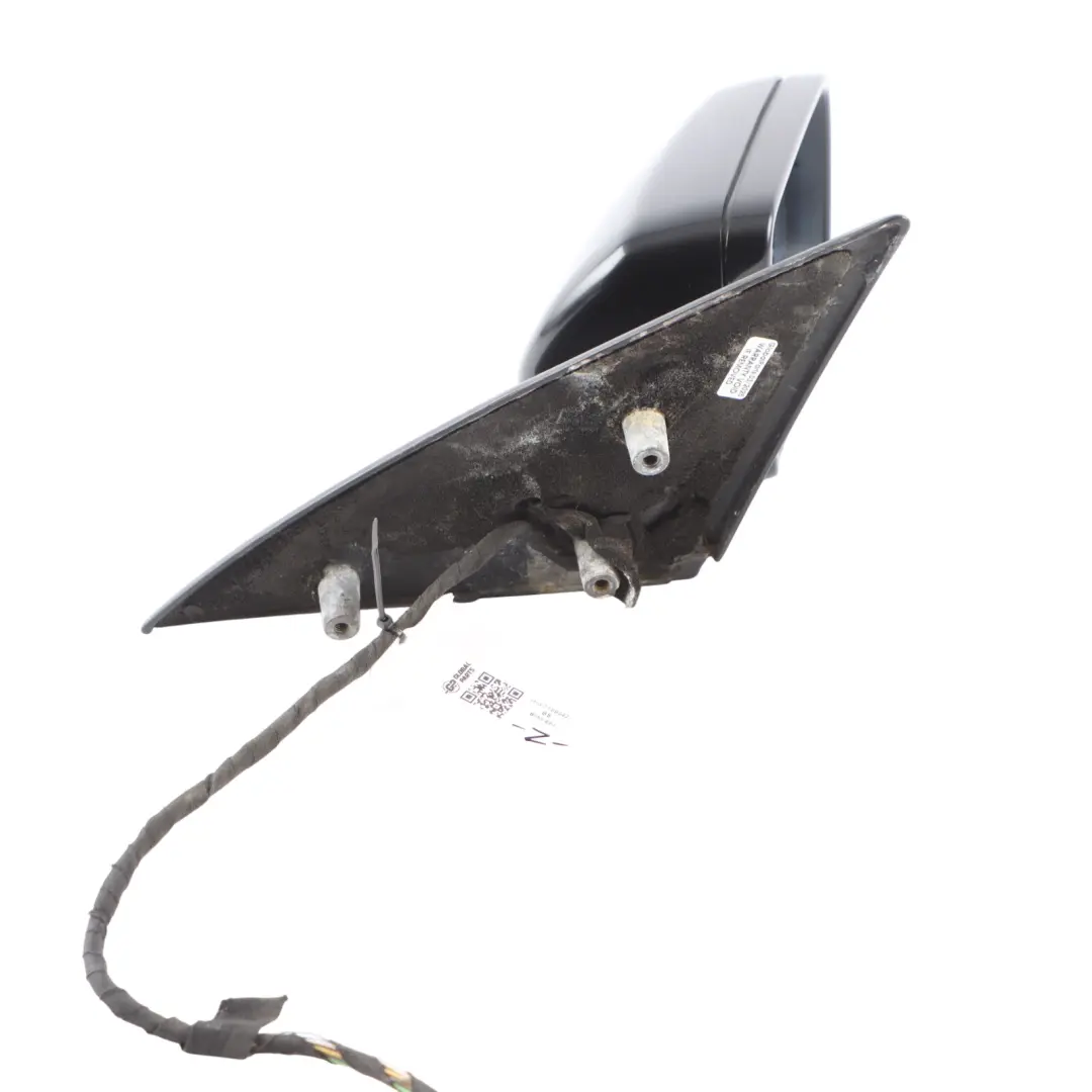 BMW E63 E64 Heated Right Wing Mirror O/S Black Sapphire Metallic - 475 - SKU rhd-7189342-BS - Part number 7189342