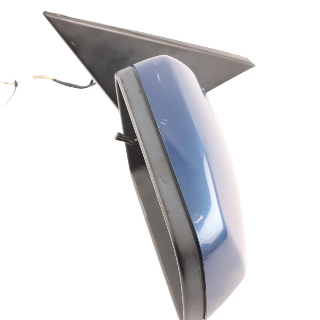 Wing Mirror Door Right O/S Outside Le Mans Blue Metallic - 381 to BMW E60 E61 LCI with Part number 7189574 BMW E60 E61 LCI Wing Mirror Door Right O/S Outside Le Mans Blue Metallic - 381 - SKU RHD-7189574-LMB - Part number 7189574