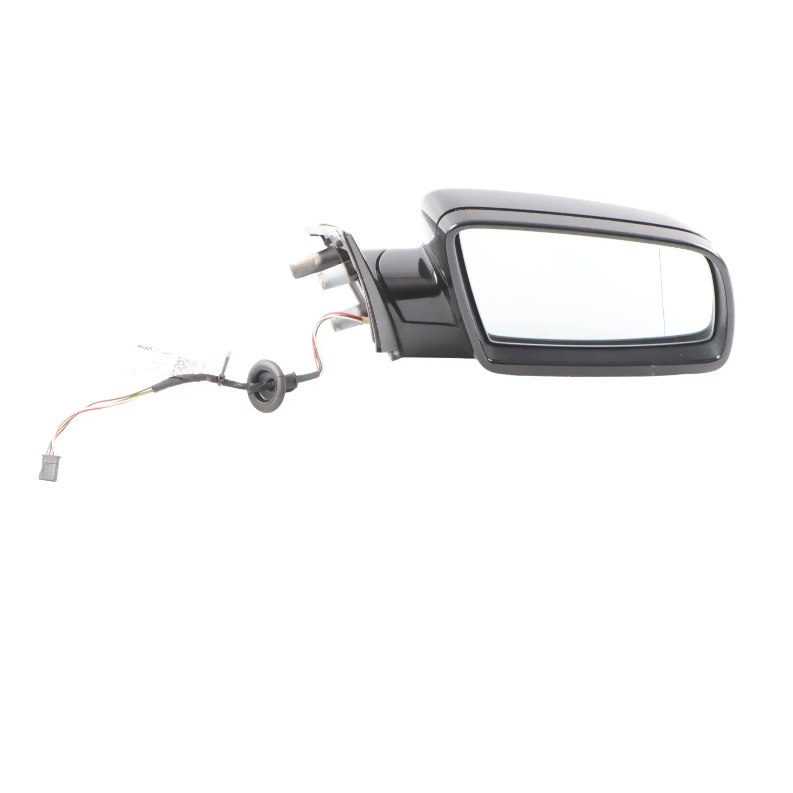 Wing Mirror BMW E60 E61 LCI M Sport Right O/S Schwarz 2 Black - 668 7189634