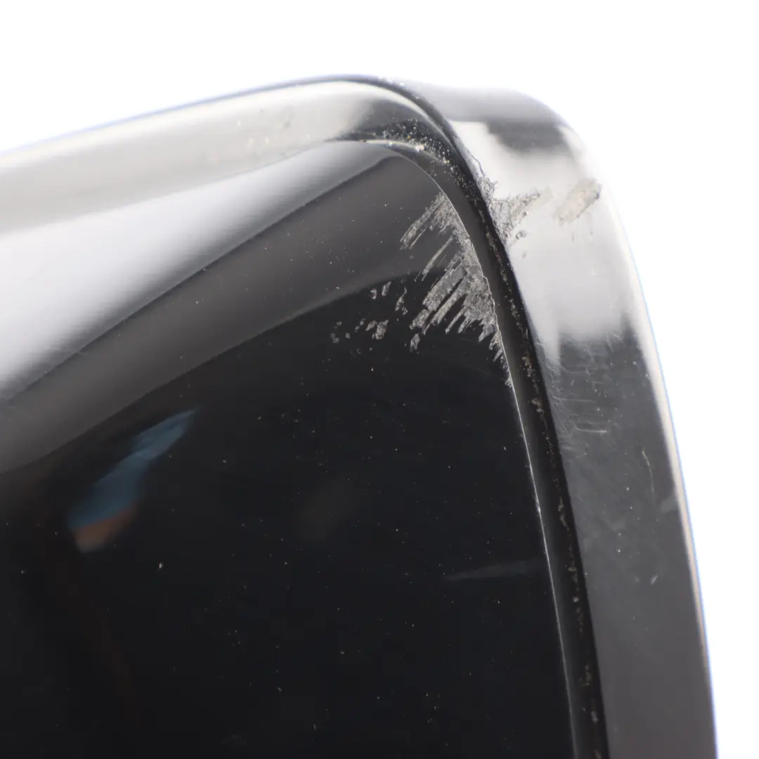 Wing Mirror BMW E60 E61 LCI M Sport Right O/S Schwarz 2 Black - 668 - SKU RHD-7189634-SCH - Part number 7189634
