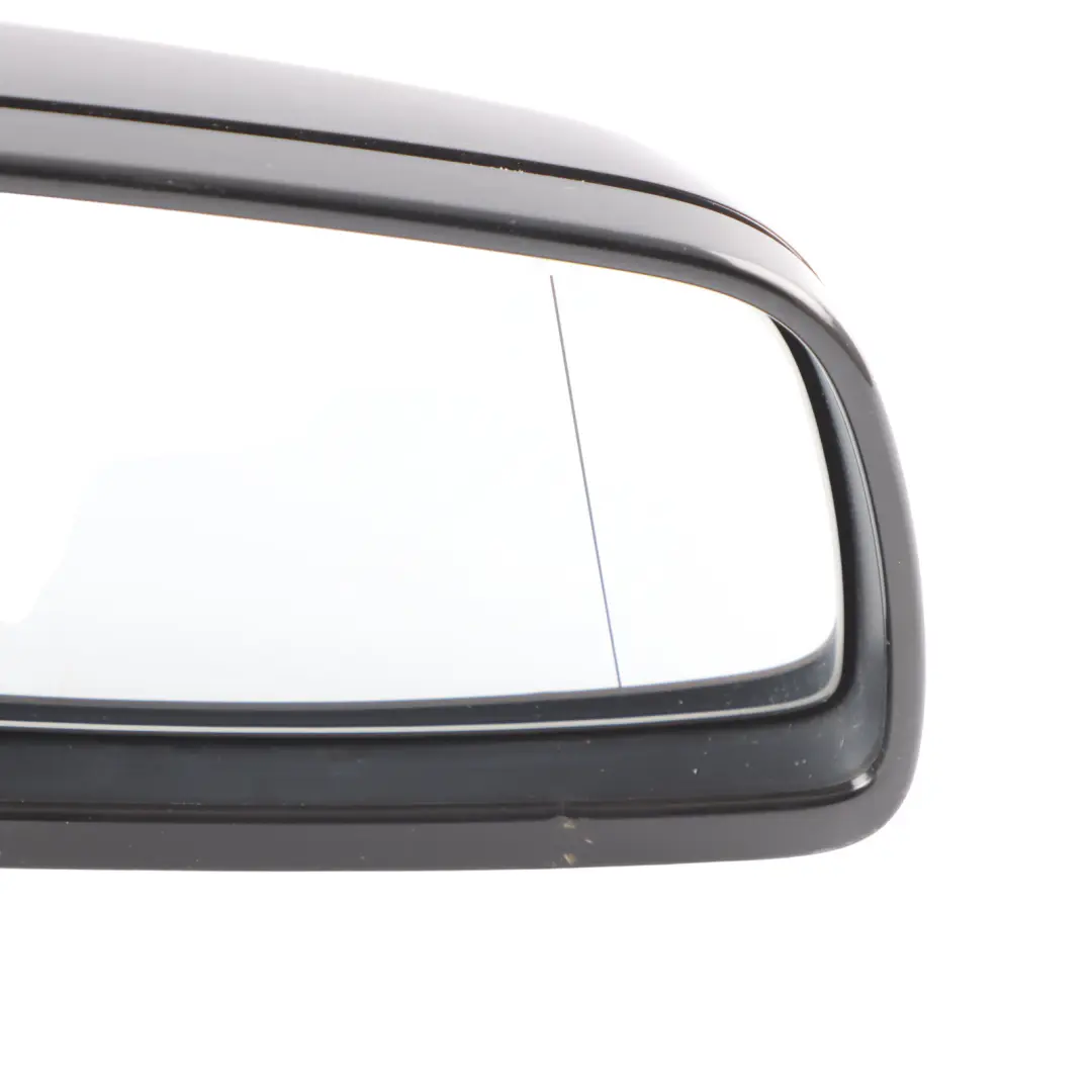  Wing Mirror BMW E60 E61 LCI M Sport Right O/S Schwarz 2 Black - 668 - SKU RHD-7189634-SCH - Part number 7189634