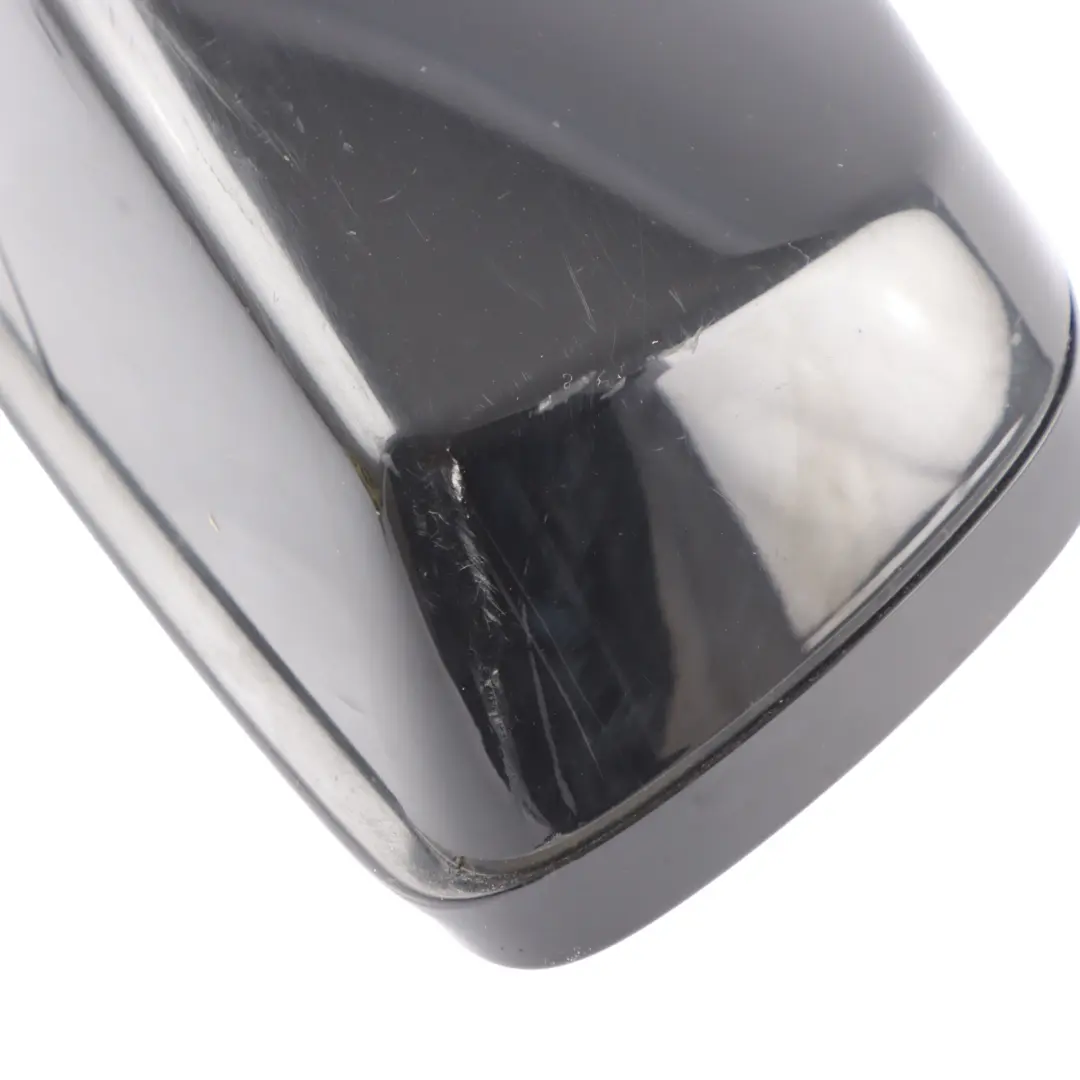 BMW E60 E61 LCI M Sport Left Wing Mirror Heated N/S Schwarz 2 Black - 668 - SKU RHD-7189635-SCH - Part number 7189635