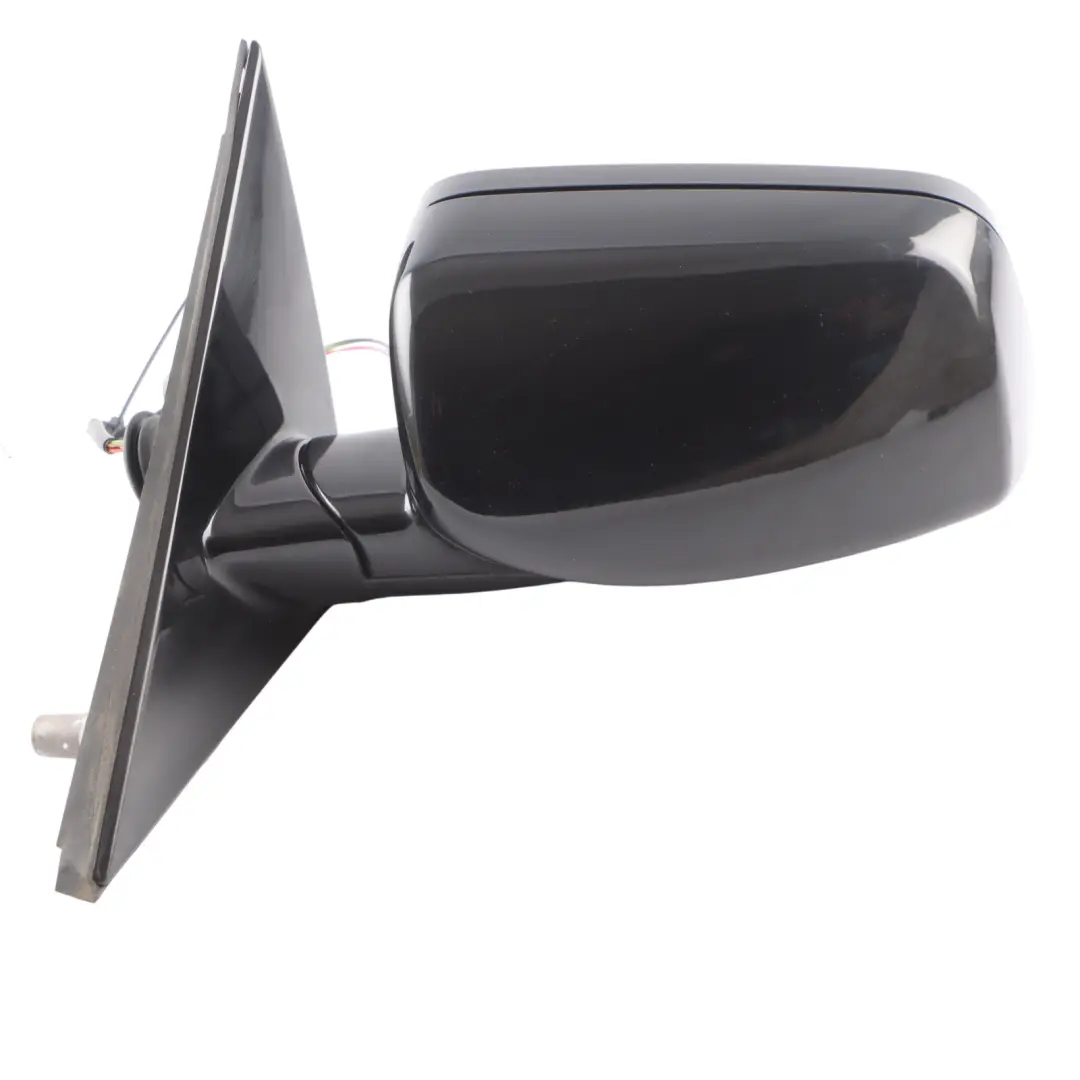 Left Wing Mirror Heated N/S Schwarz 2 Black - 668 to BMW E60 E61 LCI M Sport with Part number 7189635 BMW E60 E61 LCI M Sport Left Wing Mirror Heated N/S Schwarz 2 Black - 668 - SKU RHD-7189635-SCH - Part number 7189635