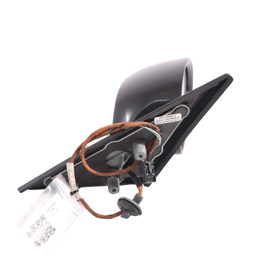 BMW Z4 E85 E86 Right Heated Wing Mirror O/S Carbonschwarz Carbon Black - 416 - SKU rhd-7189706-CAR - Part number 7189706