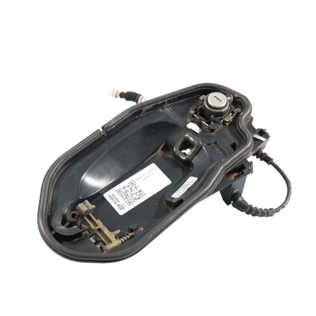 BMW E60 E61 Front Door Lock System Cylinder Barrel Key Right O/S - SKU RHD-7191918-1 - Part number 7191918