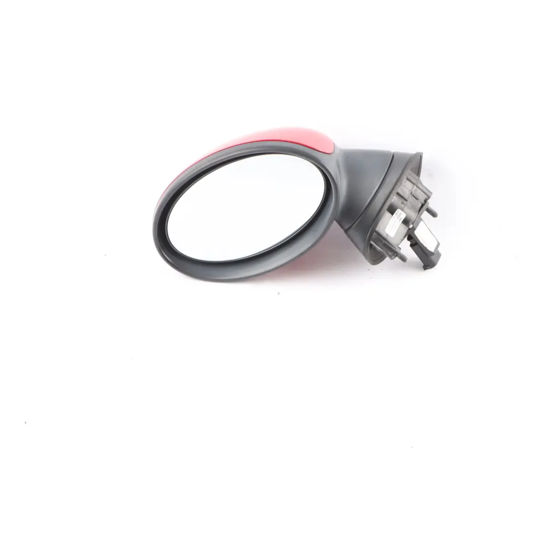  Wing Mirror Mini Cooper R50 R53 Left Door N/S Outside Chili Red - 851 3 Pins - SKU rhd-7192471-CHRED - Part number 7192471