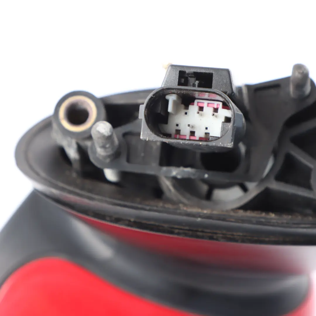  Wing Mirror Mini Cooper R50 R53 Left Door N/S Outside Chili Red - 851 3 Pins - SKU rhd-7192471-CHRED - Part number 7192471