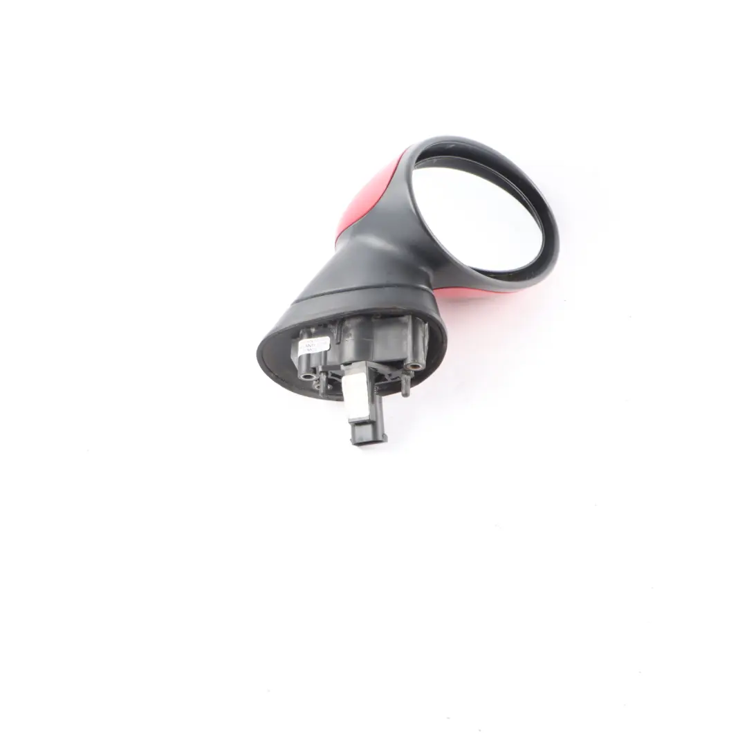 Wing Mirror Mini Cooper R50 R53 Right Door O/S Outside Chili Red - 851 3 Pins to with Part number 7192472 Wing Mirror Mini Cooper R50 R53 Right Door O/S Outside Chili Red - 851 3 Pins - SKU rhd-7192472-CHRED - Part number 7192472