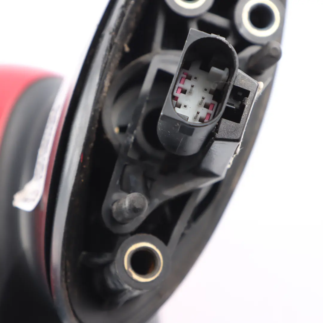 Wing Mirror Mini Cooper R50 R53 Right Door O/S Outside Chili Red - 851 3 Pins to with Part number 7192472 Wing Mirror Mini Cooper R50 R53 Right Door O/S Outside Chili Red - 851 3 Pins - SKU rhd-7192472-CHRED - Part number 7192472