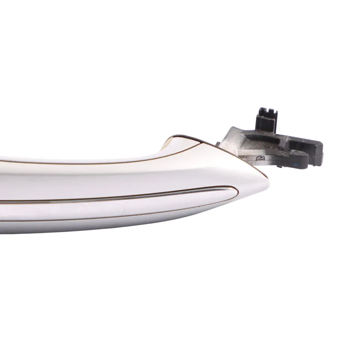 BMW F07 GT Outside Door Handle Front Right O/S Titansilber Silver - 354 - SKU RHD-7231928-TS - Part number 7231928