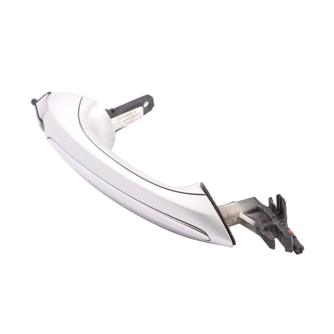 BMW F07 GT Outside Door Handle Front Right O/S Titansilber Silver - 354 - SKU RHD-7231928-TS - Part number 7231928