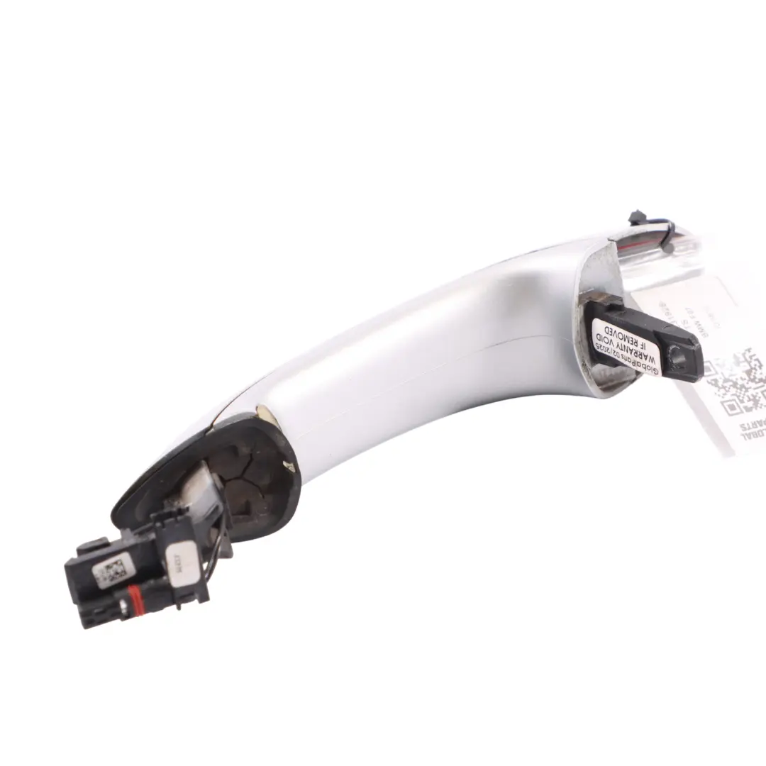 BMW F07 GT Outside Door Handle Front Right O/S Titansilber Silver - 354 - SKU RHD-7231928-TS - Part number 7231928
