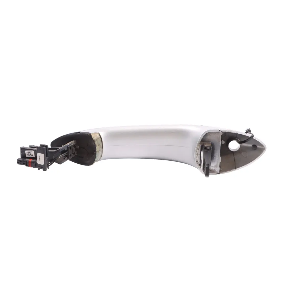 BMW F07 GT Outside Door Handle Front Right O/S Titansilber Silver - 354 - SKU RHD-7231928-TS - Part number 7231928