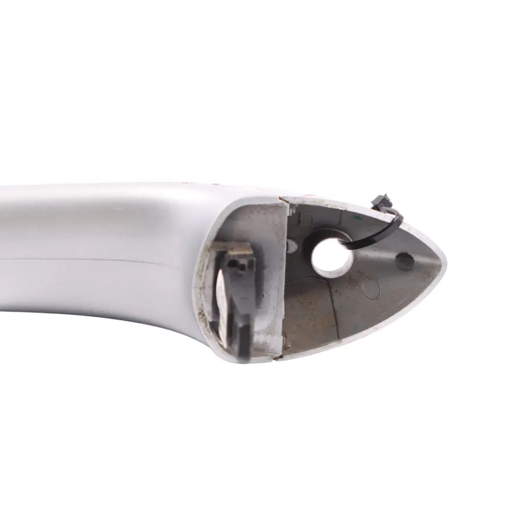 BMW F07 GT Outside Door Handle Front Right O/S Titansilber Silver - 354 - SKU RHD-7231928-TS - Part number 7231928
