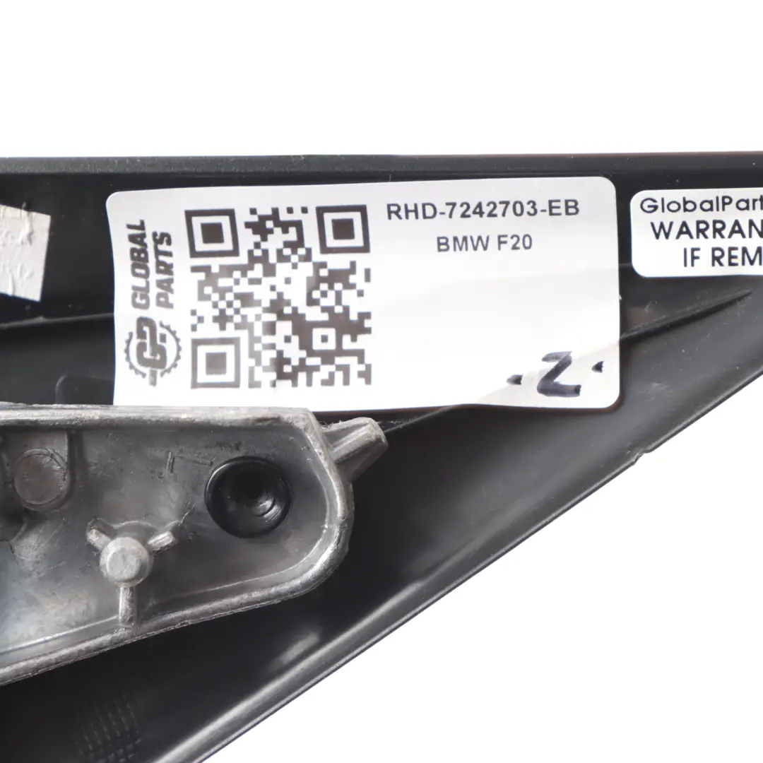 Wing Mirror Heated Left N/S Outside 6 Pins Estoril Blue - B45 to BMW F20 with Part number 7242703 BMW F20 Wing Mirror Heated Left N/S Outside 6 Pins Estoril Blue - B45 - SKU RHD-7242703-EB - Part number 7242703