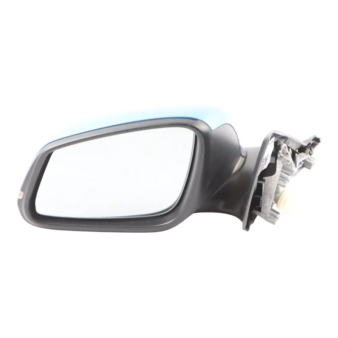 BMW F20 Wing Mirror Heated Left N/S Outside 6 Pins Estoril Blue - B45