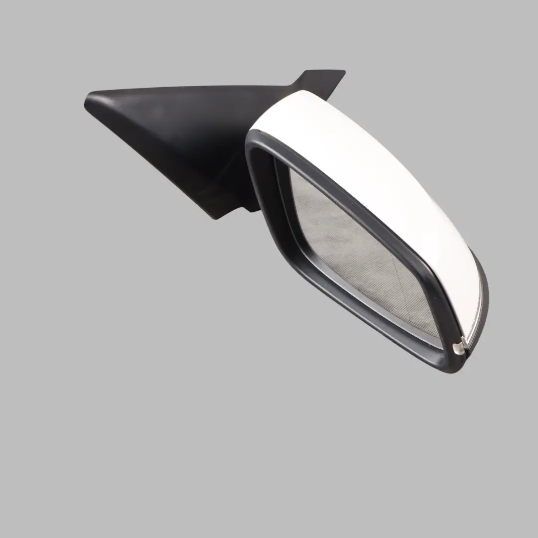 BMW F20 Wing Mirror Heated Right O/S 6 Pins Outside Alpinweiss White 300 - SKU RHD-7242704-AW - Part number 7242704