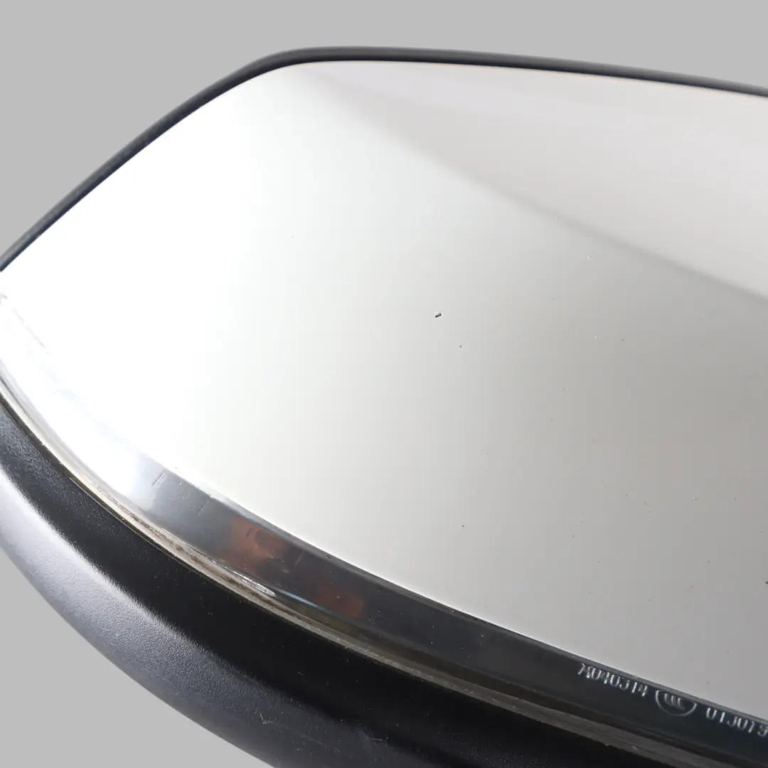 BMW F20 Wing Mirror Heated Right O/S 6 Pins Outside Alpinweiss White 300 - SKU RHD-7242704-AW - Part number 7242704