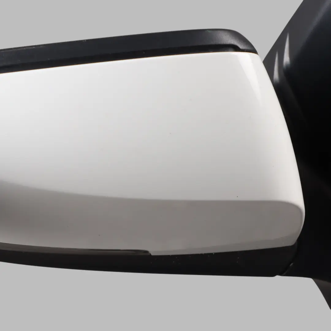 BMW F20 Wing Mirror Heated Right O/S 6 Pins Outside Alpinweiss White 300 - SKU RHD-7242704-AW - Part number 7242704