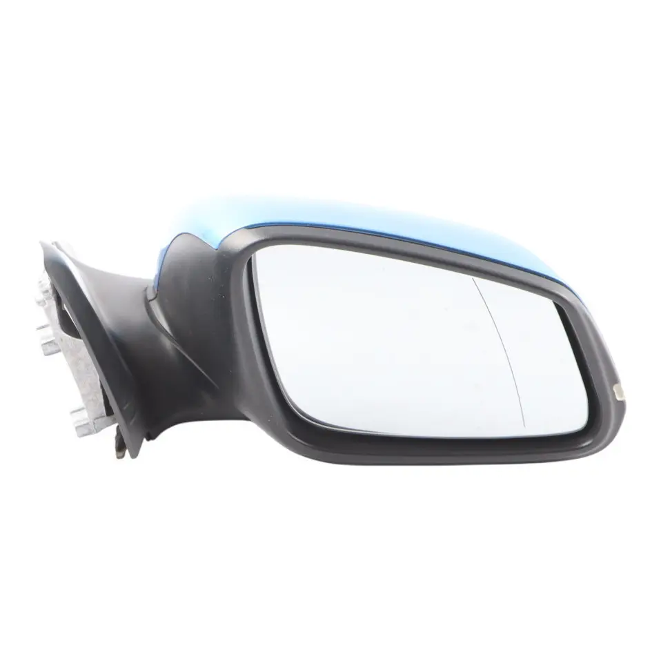 Wing Mirror BMW F20 Right O/S Door Heated 6 Pin Estoril Blue - B45