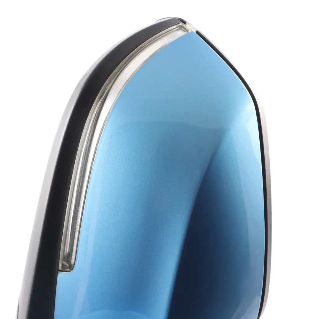  Wing Mirror BMW F20 Right O/S Door Heated 6 Pin Estoril Blue - B45 - SKU RHD-7242704-EB - Part number 7242704