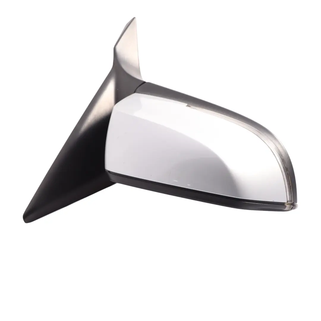BMW 1 Series F20 F20N LCI Heated Right Wing Mirror O/S Glacier Silber Silver A83 - SKU rhd-7242704-GSB - Part number 7242704