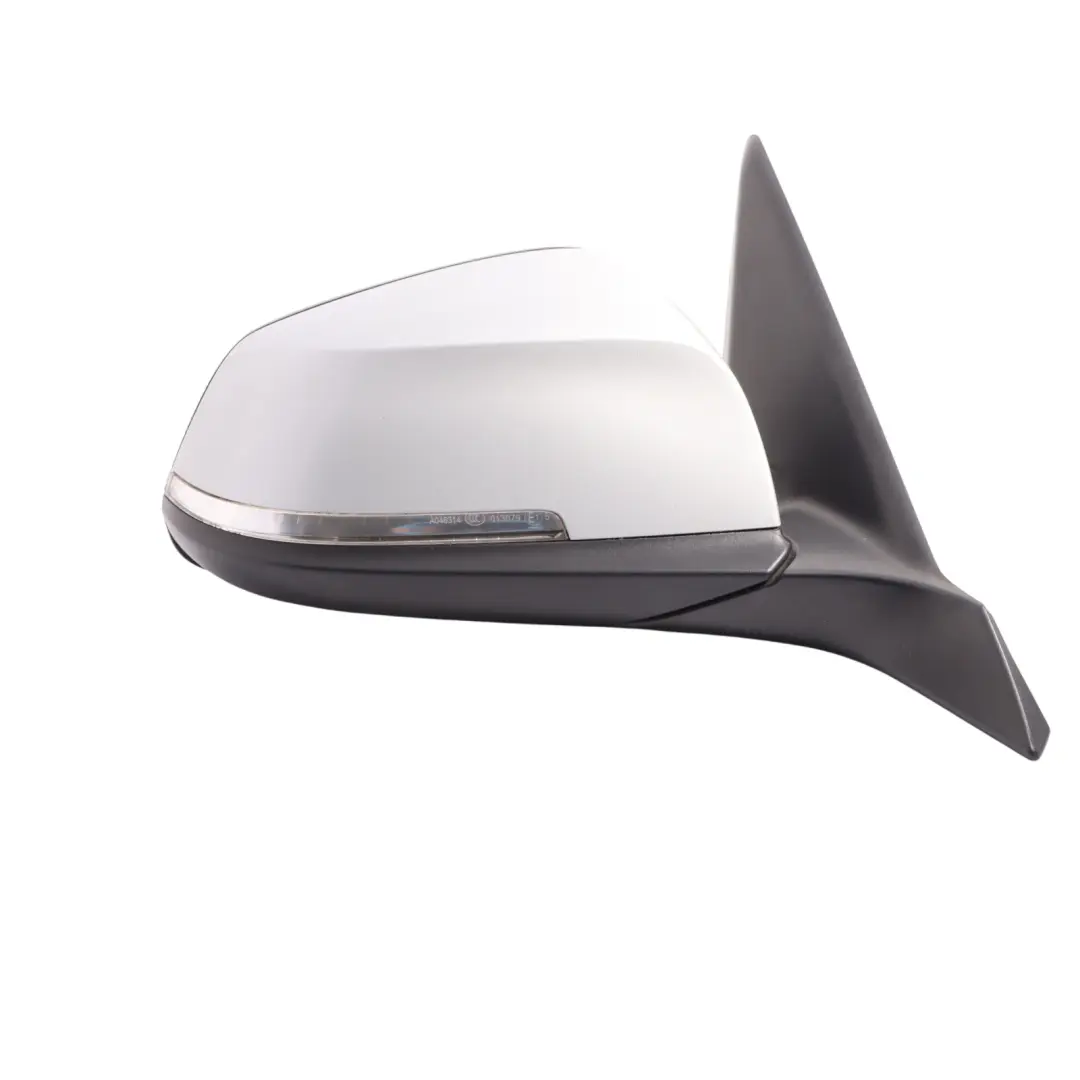 BMW 1 Series F20 F20N LCI Heated Right Wing Mirror O/S Glacier Silber Silver A83 - SKU rhd-7242704-GSB - Part number 7242704