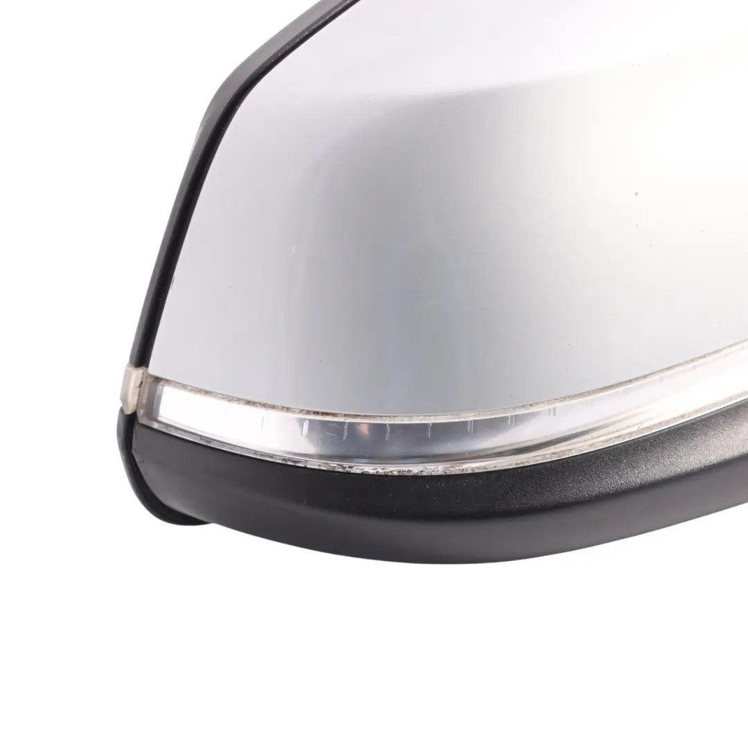 Heated Right Wing Mirror O/S Glacier Silber Silver A83 to BMW 1 Series F20 F20N LCI with Part number 7242704 BMW 1 Series F20 F20N LCI Heated Right Wing Mirror O/S Glacier Silber Silver A83 - SKU rhd-7242704-GSB - Part number 7242704
