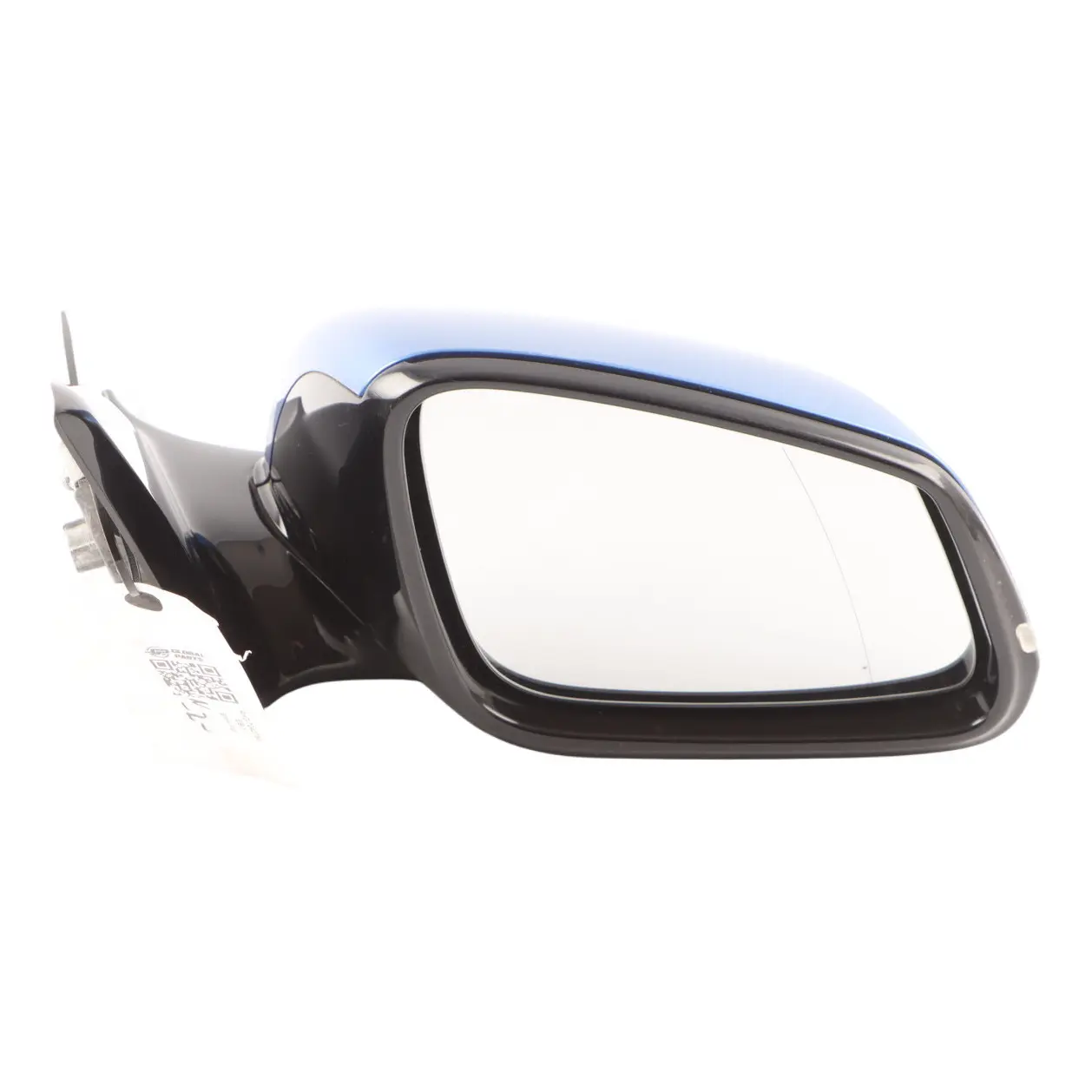 BMW F20 Wing Mirror Door Right O/S Heated High Gloss 6 Pins Estoril Blue - B45