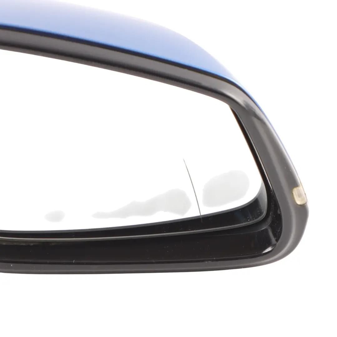 BMW F20 Wing Mirror Door Right O/S Heated High Gloss 6 Pins Estoril Blue - B45 - SKU rhd-7242780-EB - Part number 7242780