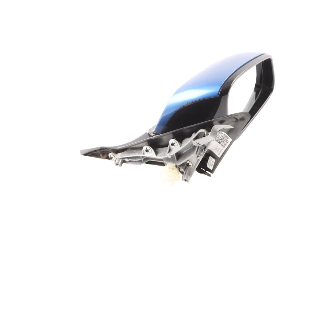BMW F20 Wing Mirror Door Right O/S Heated High Gloss 6 Pins Estoril Blue - B45 - SKU rhd-7242780-EB - Part number 7242780